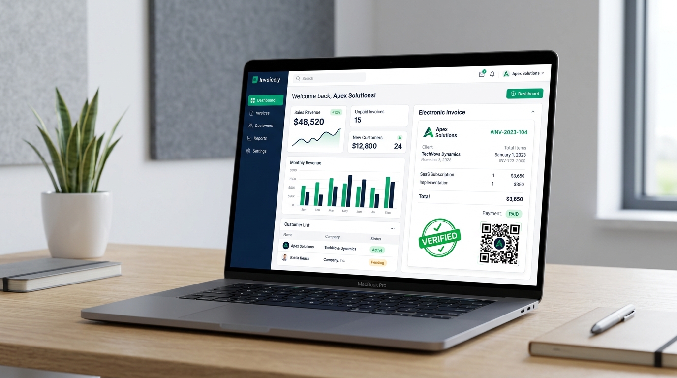 ECODOCWEB Dashboard de Facturación SRI e Inventarios
